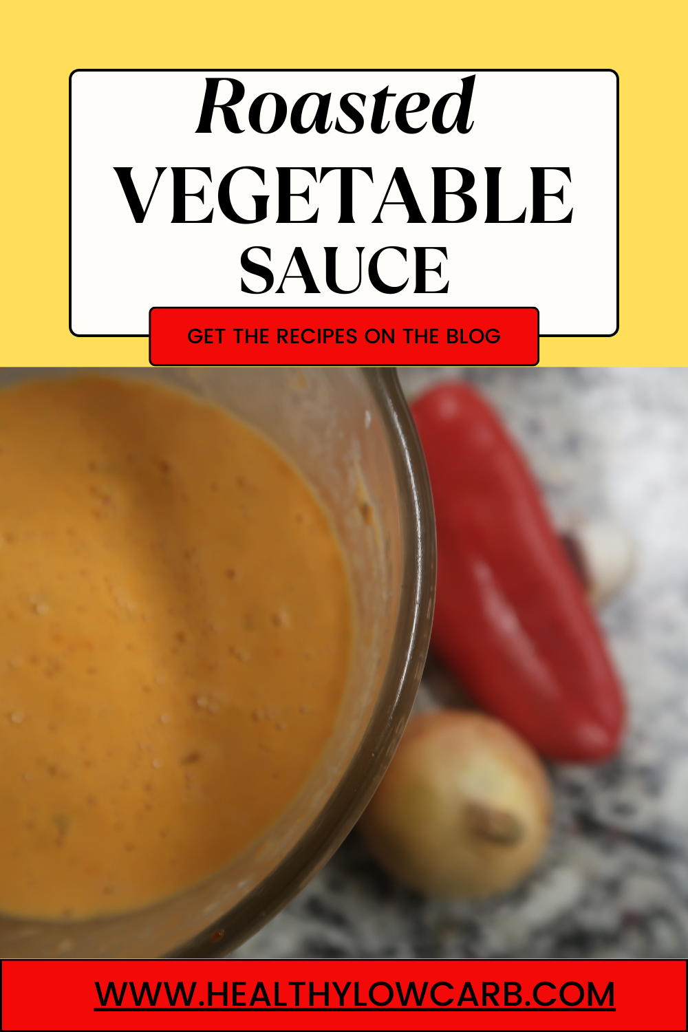 Delicious Roasted Vegetable Sauce Healthy Low Carb