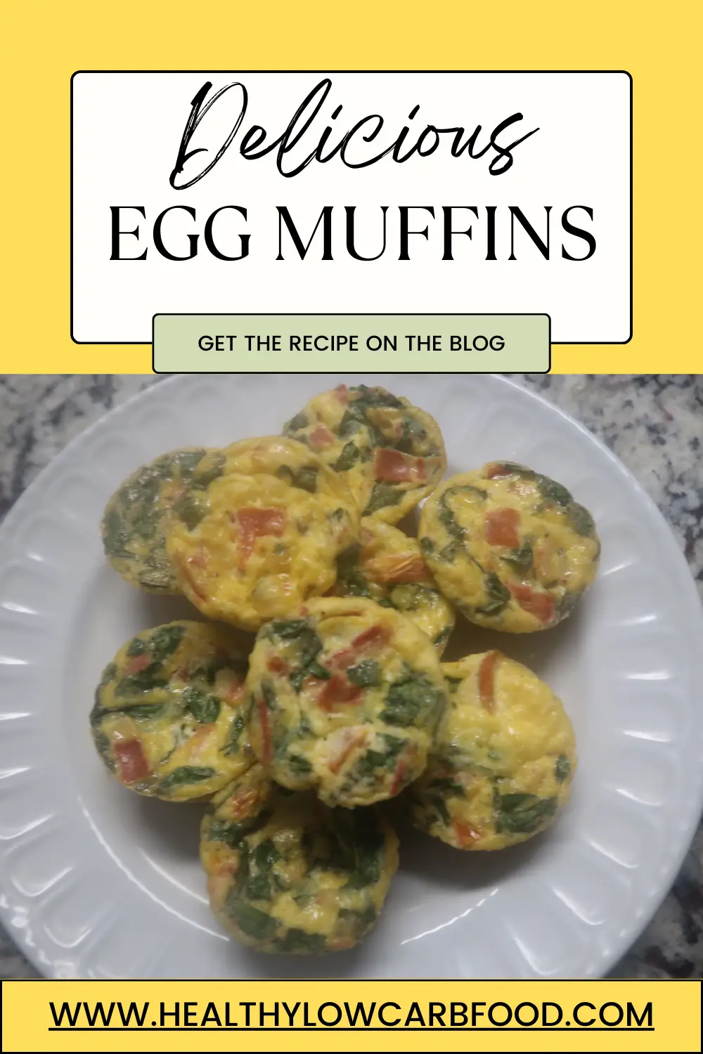 Delicious Egg Muffins - Healthy Low Carb